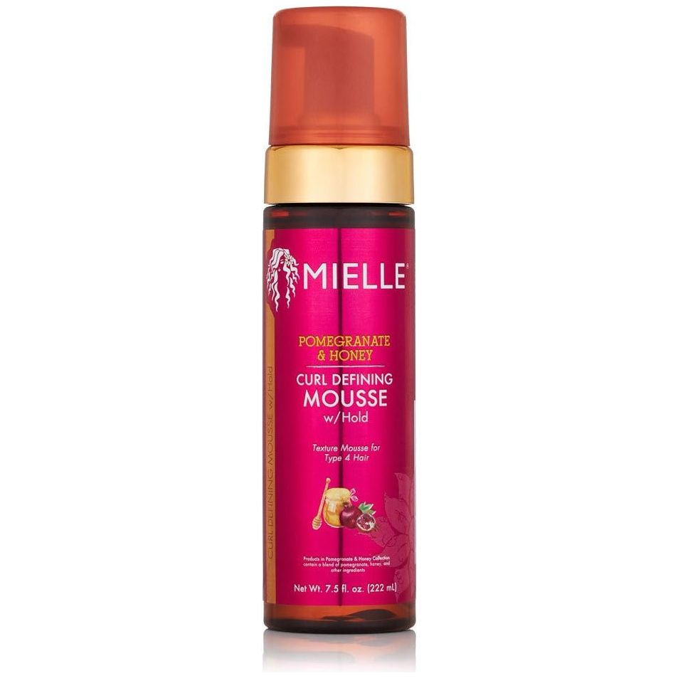 Mielle Pomegranate Honey Curl Defining Mousse with Hold 7.5fl oz - Beauty Exchange Beauty Supply