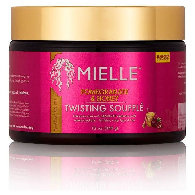 Mielle Pomegranate Honey Twisting Souffle 12oz - Beauty Exchange Beauty Supply