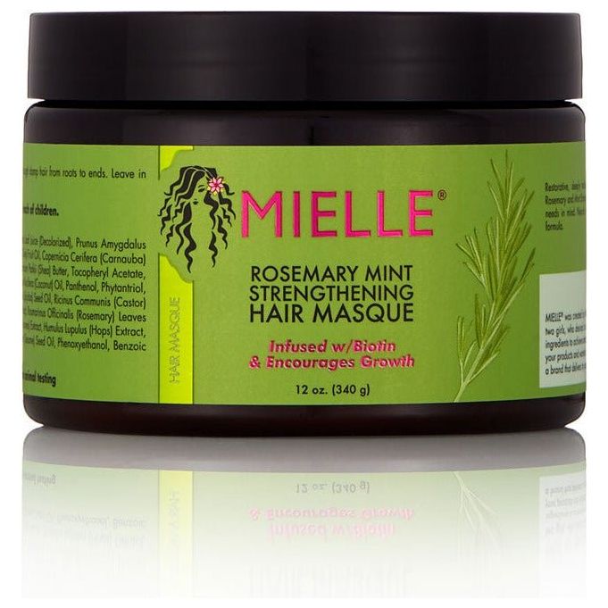 Mielle Rosemary Mint Strengthening Hair Masque 12oz - Beauty Exchange Beauty Supply