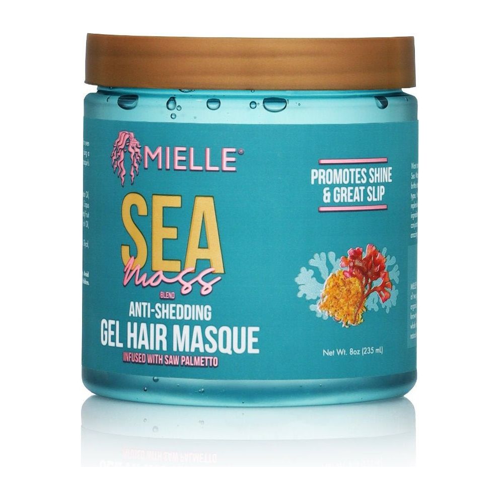 Mielle Sea Moss Anti-Shedding Gel Hair Masque 8oz - Beauty Exchange Beauty Supply