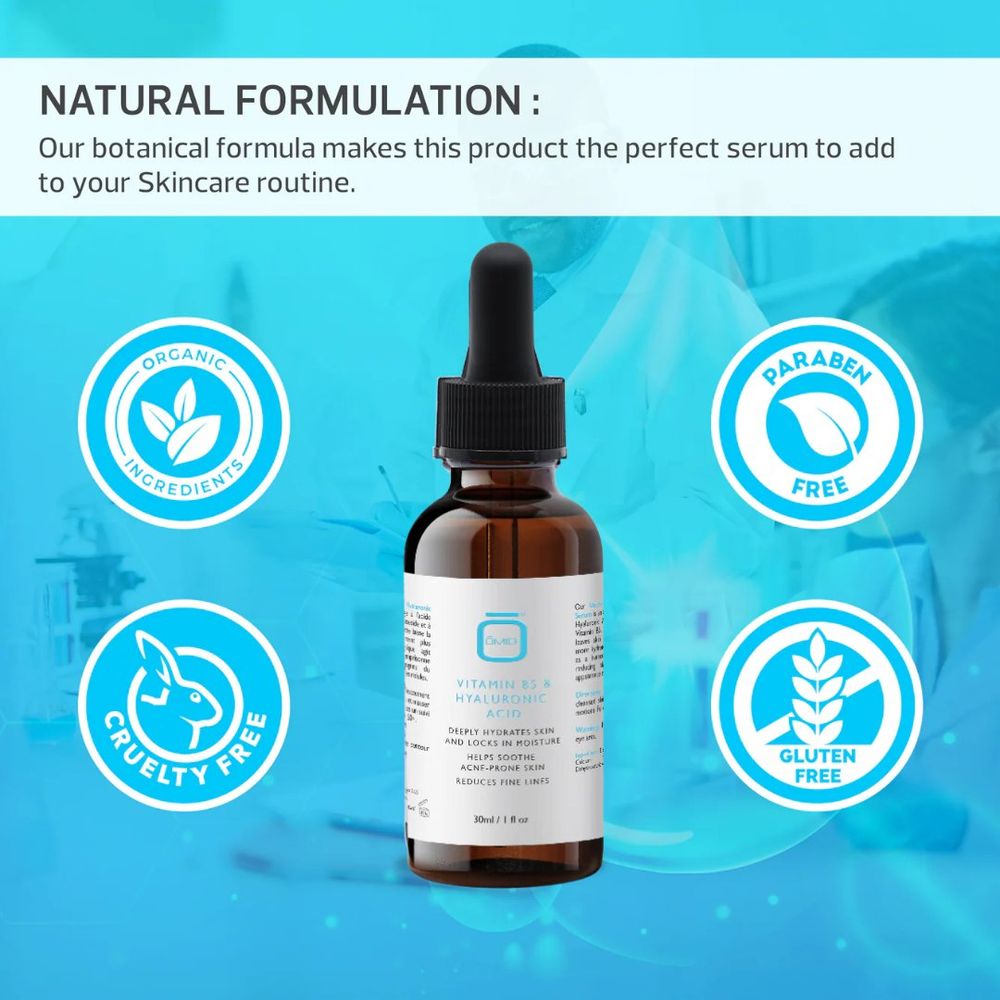 Mitchell Brands Omic+ Vitamin B5 & Hyaluronic Serum 1oz/30ml - Beauty Exchange Beauty Supply