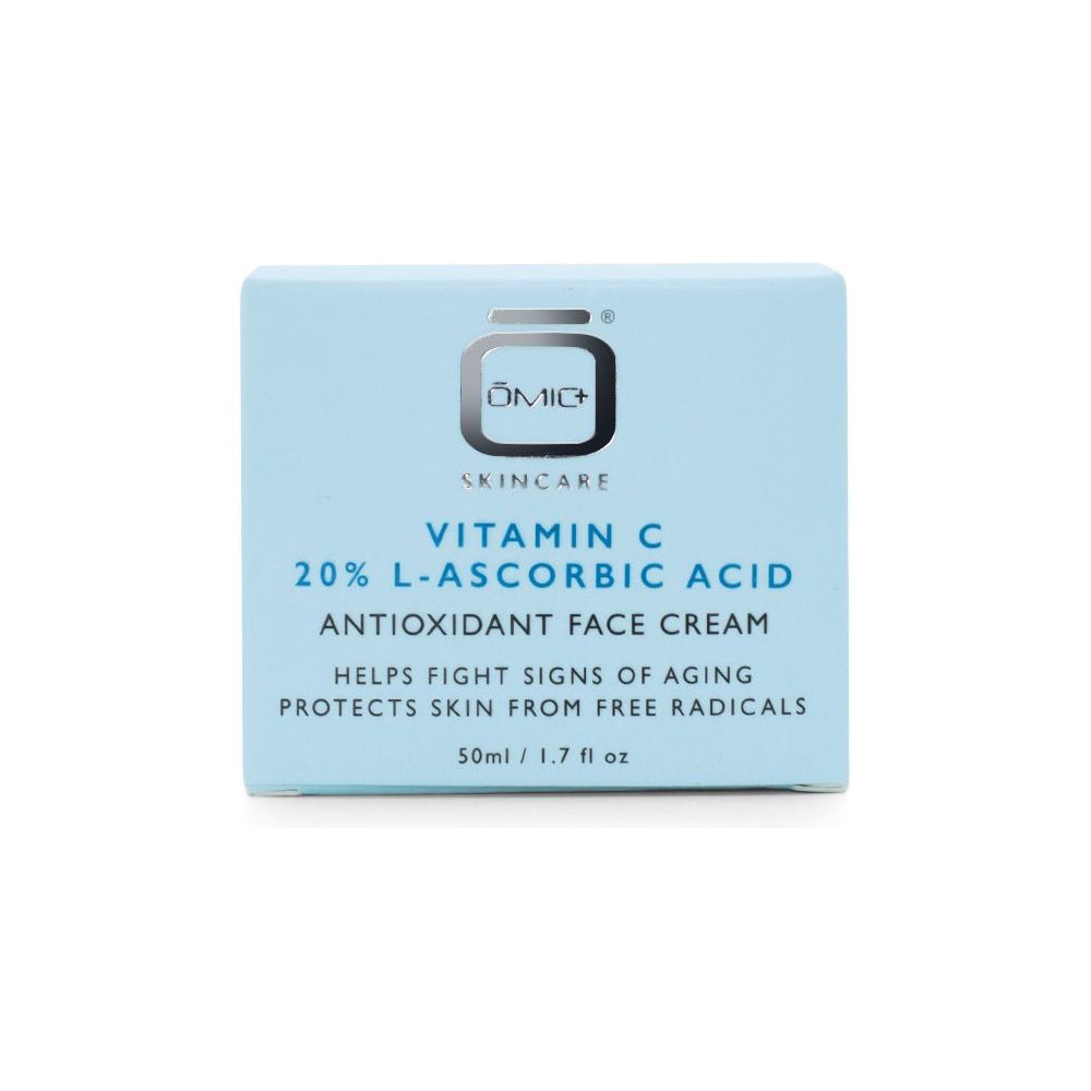 Mitchell Brands Omic+ Vitamin C Cream 20% L-Ascorbic Acid Jar 1.7oz/50ml - Beauty Exchange Beauty Supply