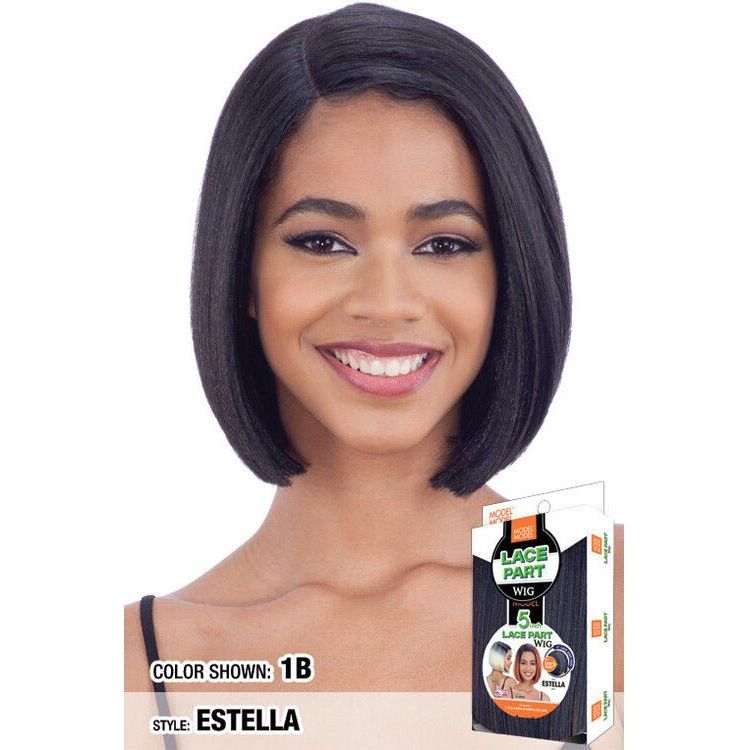 Model Model 5 inch Lace Part Synthetic Wig - Estella - Beauty Exchange Beauty Supply