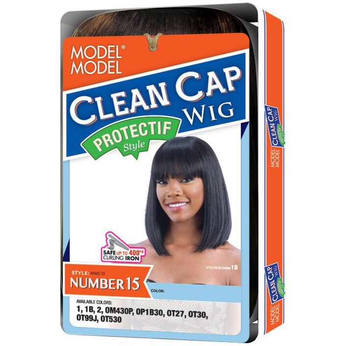Model Model Clean Cap Protectif Style Synthetic Wig - MMC15 Number 15 - Beauty Exchange Beauty Supply