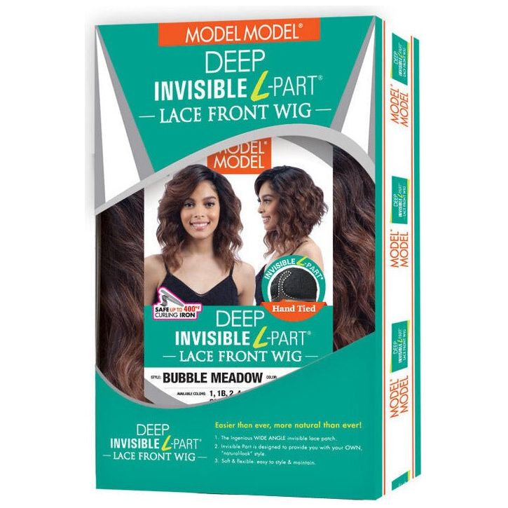 Model Model Deep Invisible L-Part Synthetic Lace Front Wig - Bubble Meadow - Beauty Exchange Beauty Supply