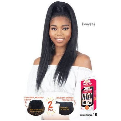 Model Model Doll'd Up Synthetic Full Cap Half Wig - Charm'd - Beauty Exchange Beauty Supply