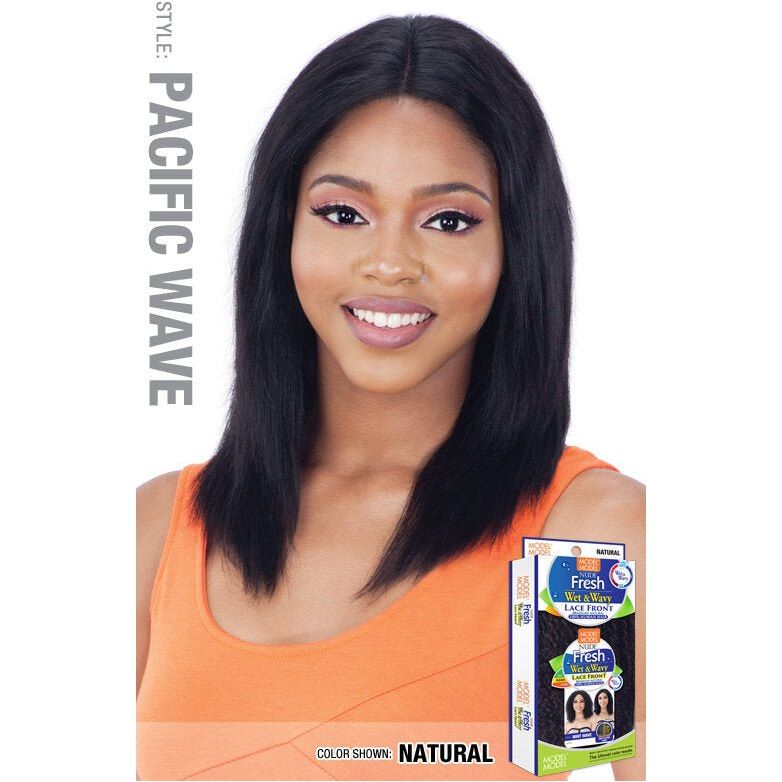 Model Model Nude Fresh 100% Human Hair Wet & Wavy Lace Front Wig - Pacific Wave - Beauty Exchange Beauty Supply