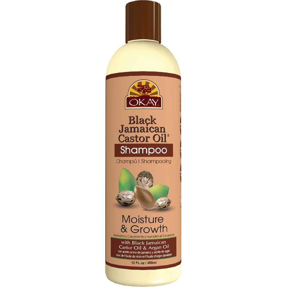 OKAY BLACK JAMAICAN SHAMPOO 12oz - Beauty Exchange Beauty Supply