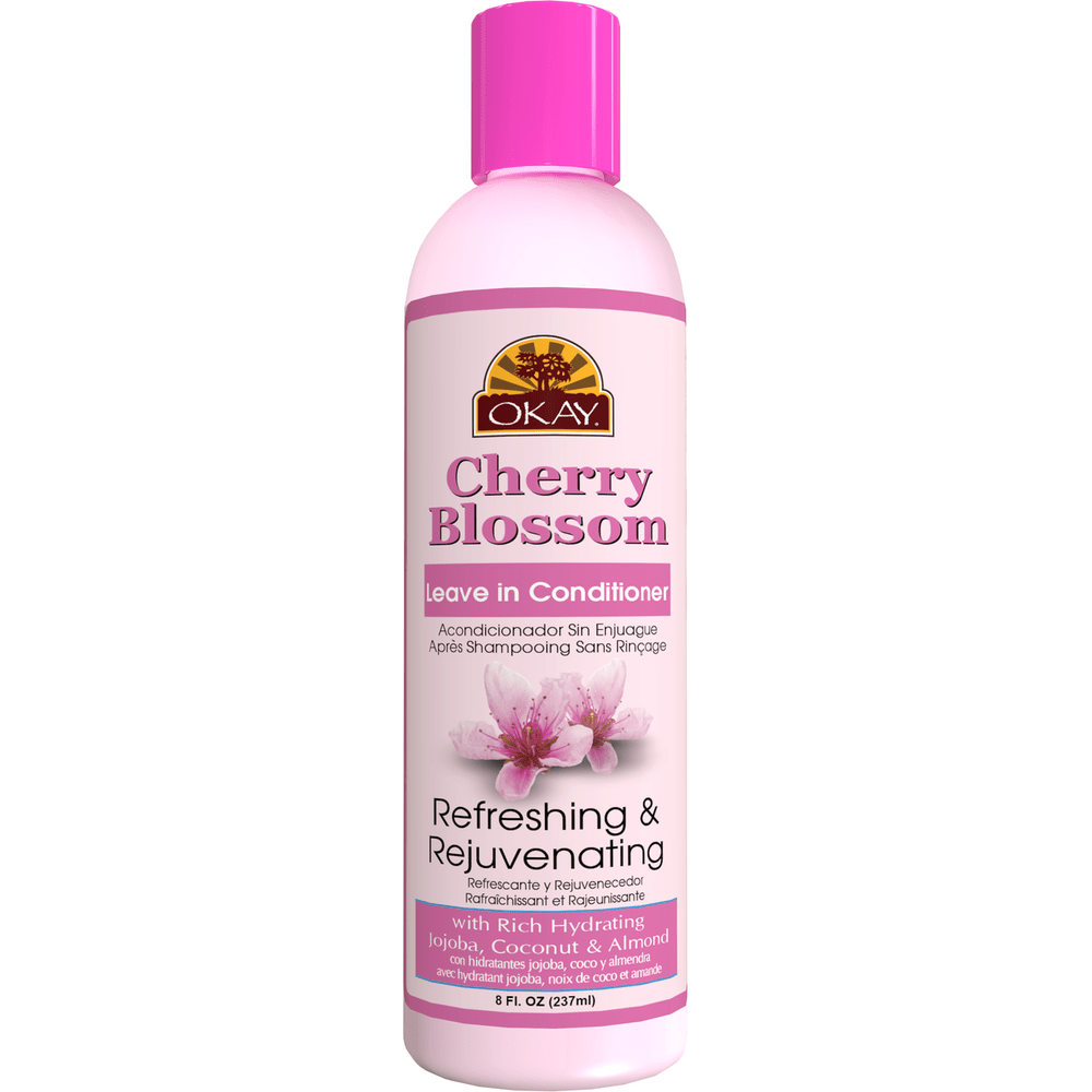 Okay Cherry Blossom Leave - In Conditioner 8oz - Beauty Exchange Beauty Supply
