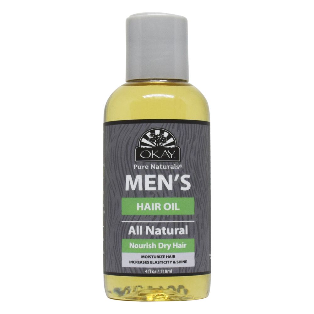 OKAY for MEN All Natural Hair Oil 4 Oz - Beauty Exchange Beauty Supply