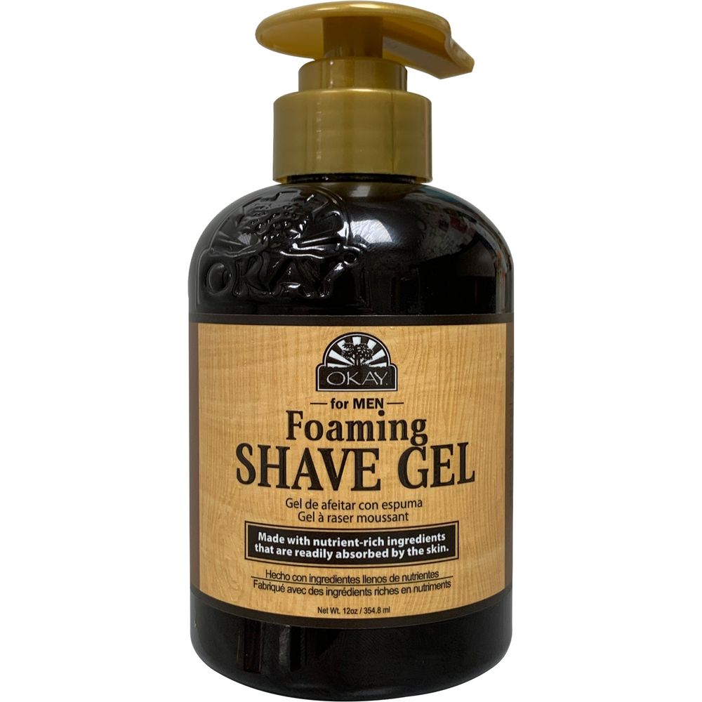 OKAY For Men Foaming Shave Gel - Beauty Exchange Beauty Supply
