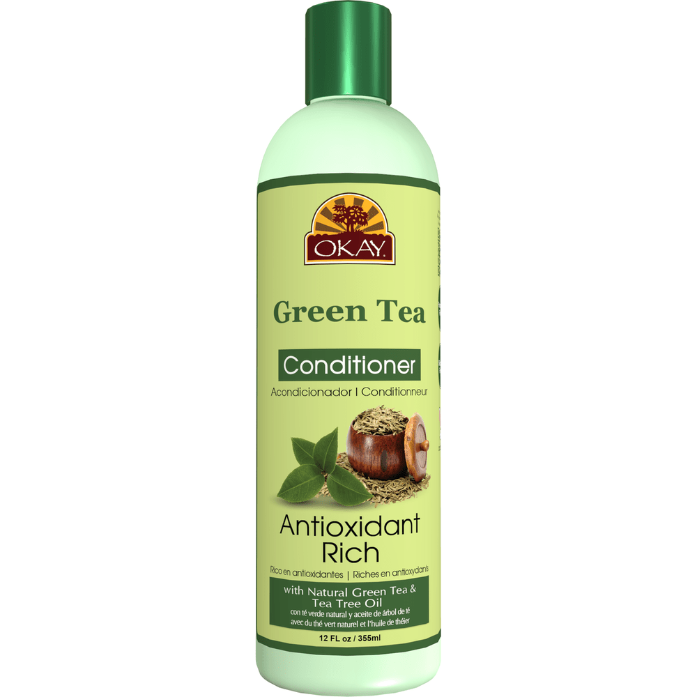 OKAY Green Tea Nourishing Conditioner 12oz - Beauty Exchange Beauty Supply