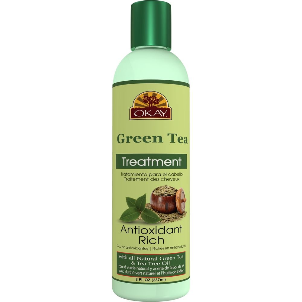 OKAY Green Tea Nourishing Treatment 8oz - Beauty Exchange Beauty Supply