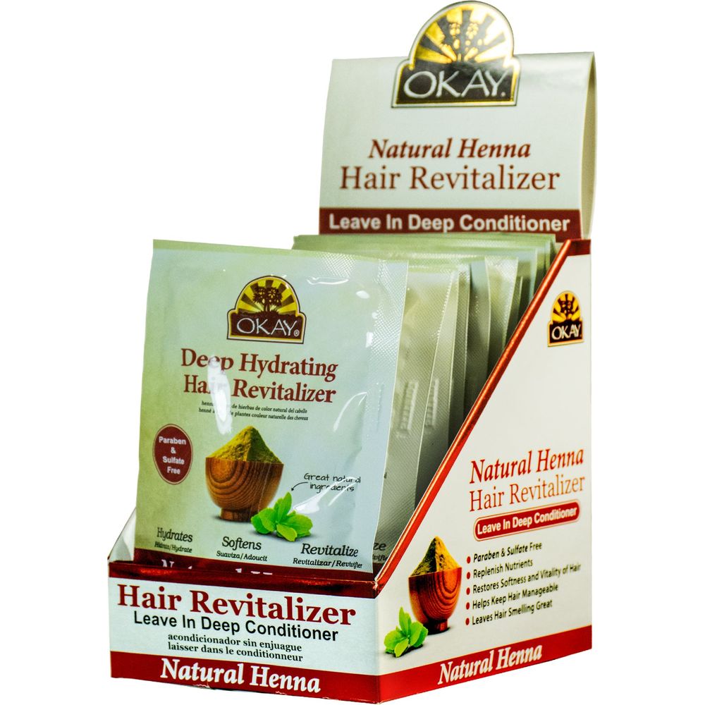 OKAY Henna Natural Leave - In Conditioner 1.5oz/44ml - Beauty Exchange Beauty Supply