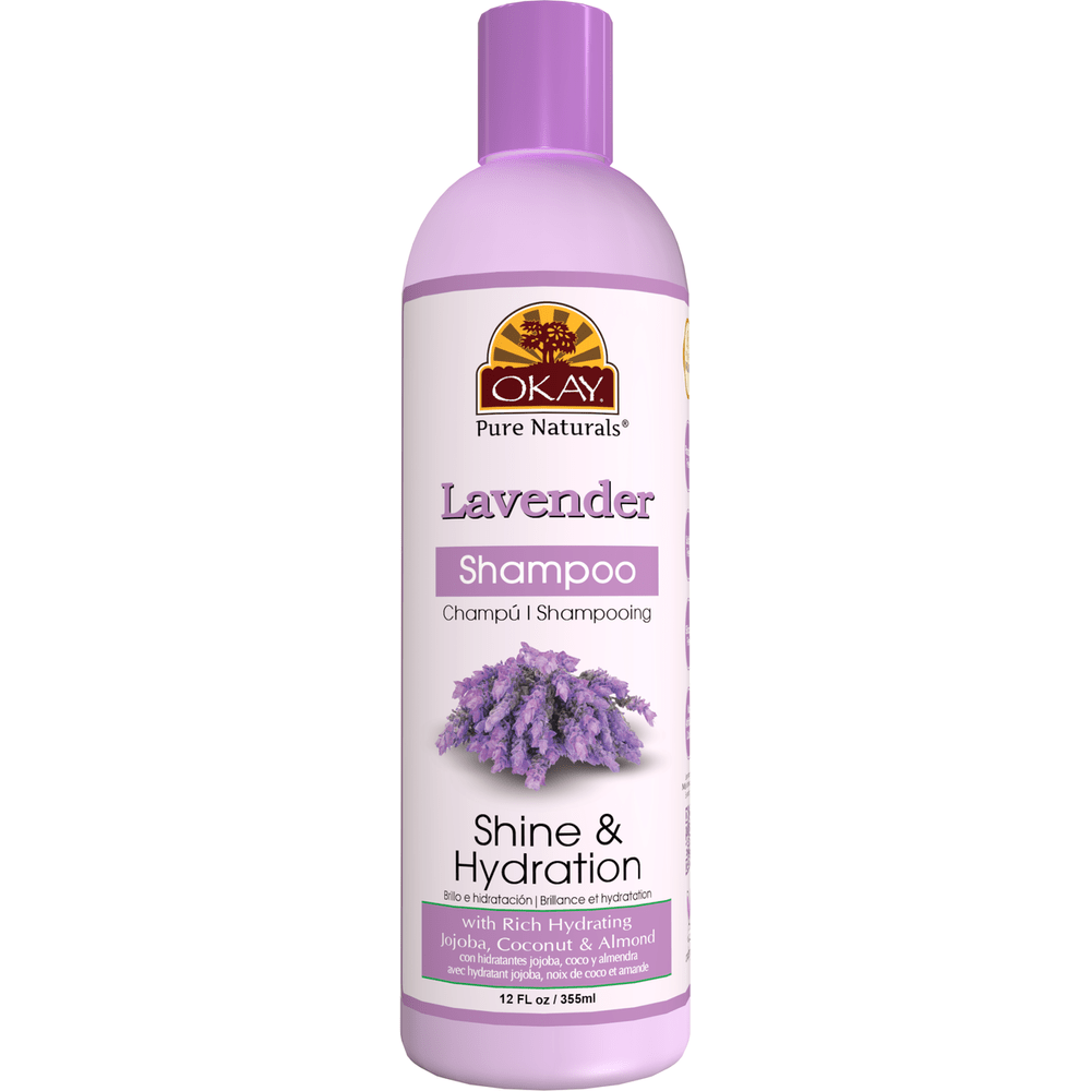 OKAY LAVENDER SHAMPOO 12oz - Beauty Exchange Beauty Supply