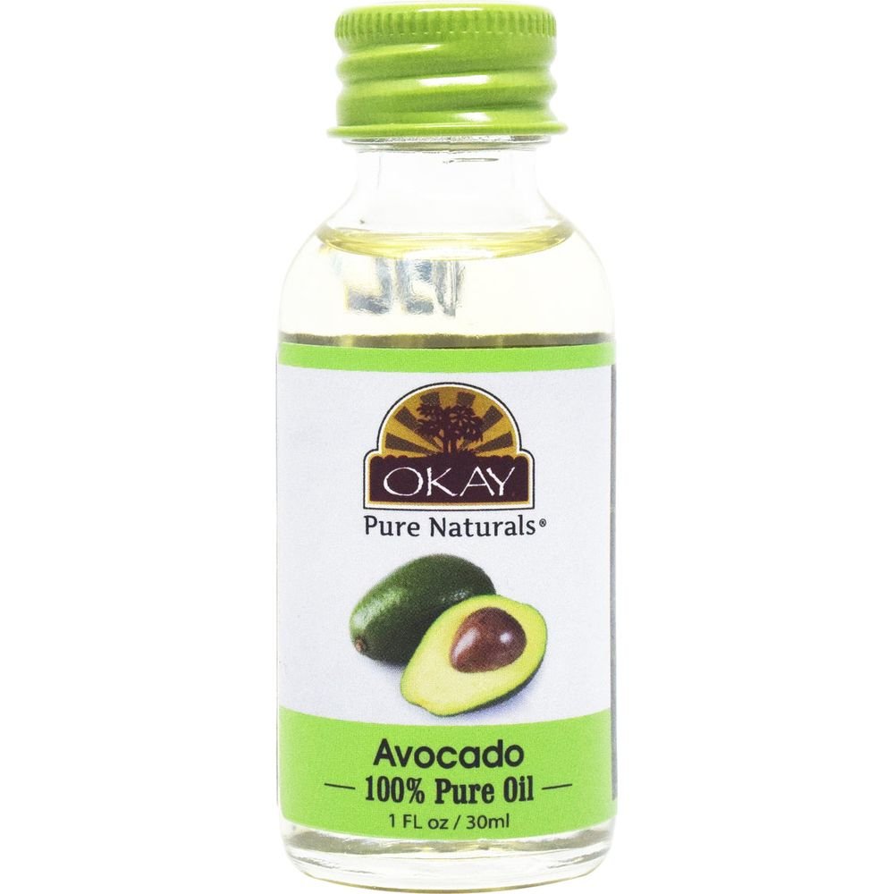 Okay Pure Naturals 100 Percent Pure Avocado Oil 1oz - Beauty Exchange Beauty Supply