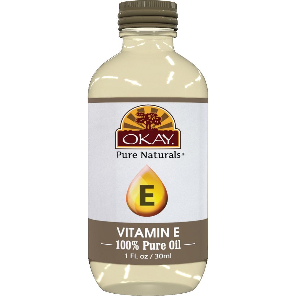 OKAY Pure Naturals 100% PURE VITAMIN E OIL 1oz / 30ml - Beauty Exchange Beauty Supply