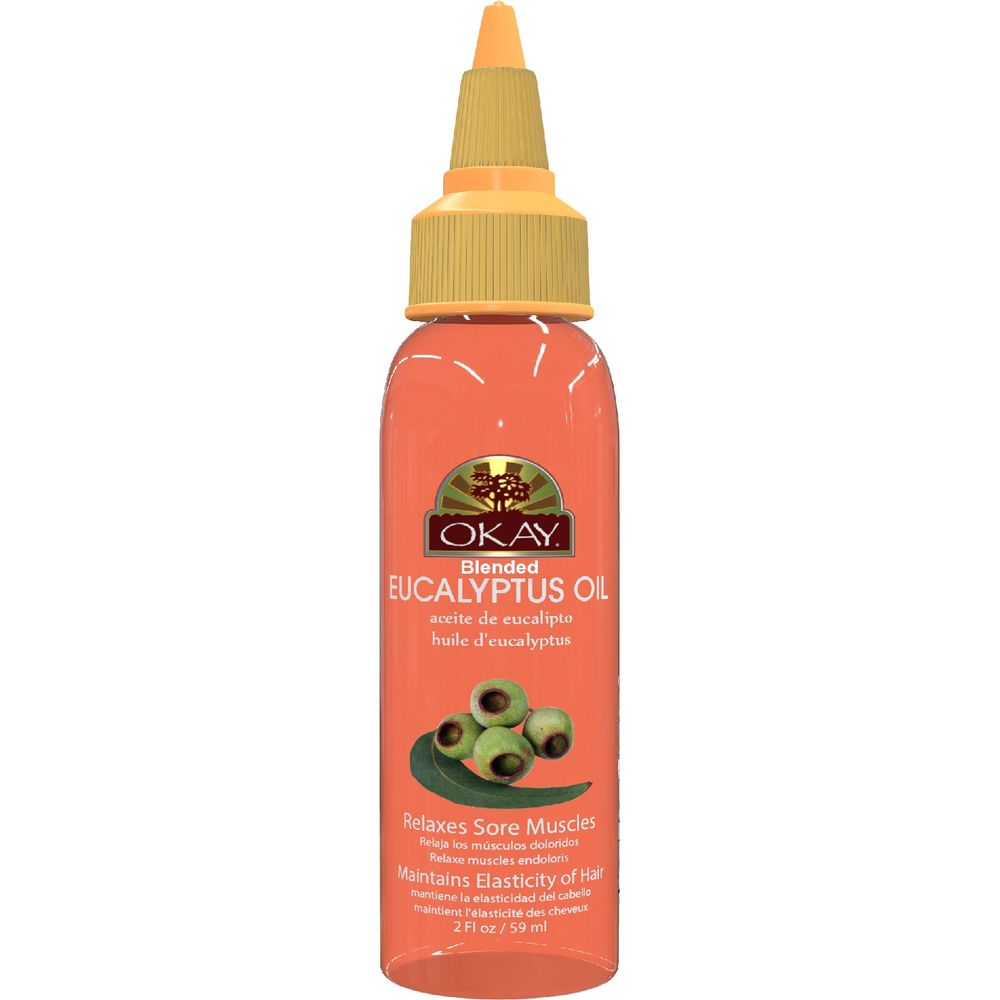 OKAY Pure Naturals Eucalyptus Blended Oil for Hair and Skin 2oz - Beauty Exchange Beauty Supply