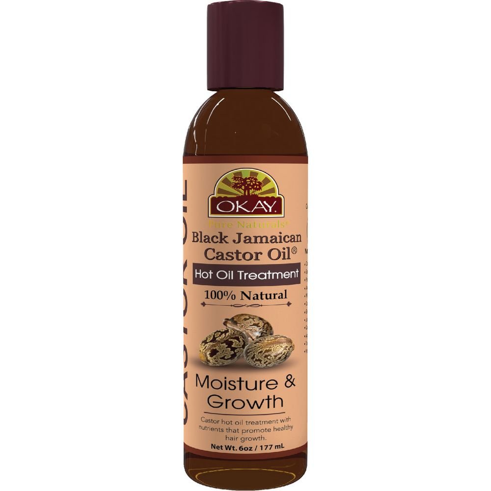 OKAY Pure Naturals HOT OIL TREATMENT - BJC Oil 6oz - Beauty Exchange Beauty Supply