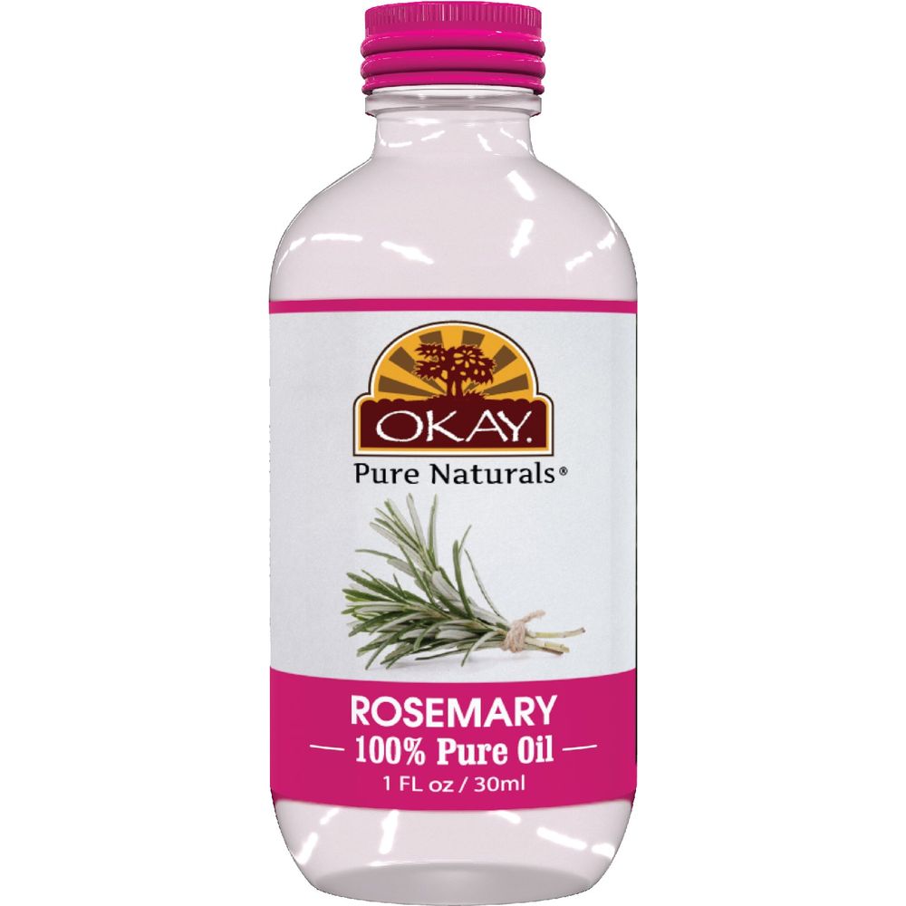 OKAY Pure Naturals Rosemary Essential Oil 100 Percent Pure - 1oz - Beauty Exchange Beauty Supply