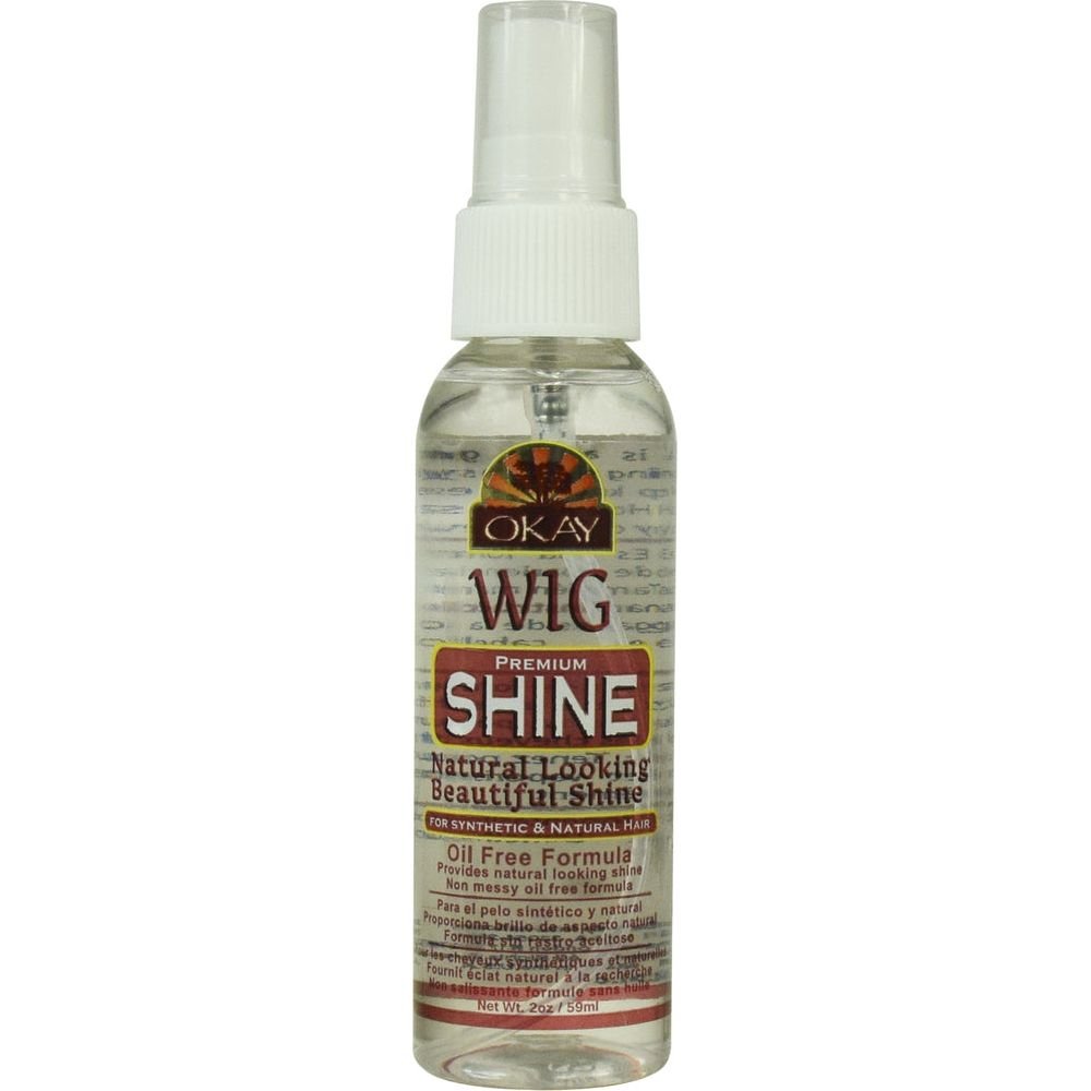 OKAY WIG SHINE OIL FREE FORMULA 2oz/59ml - Beauty Exchange Beauty Supply