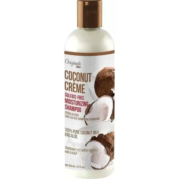 Originals Africa's Best Coconut Creme Sulfate Moisturizing Shampoo - 12 Oz - Beauty Exchange Beauty Supply