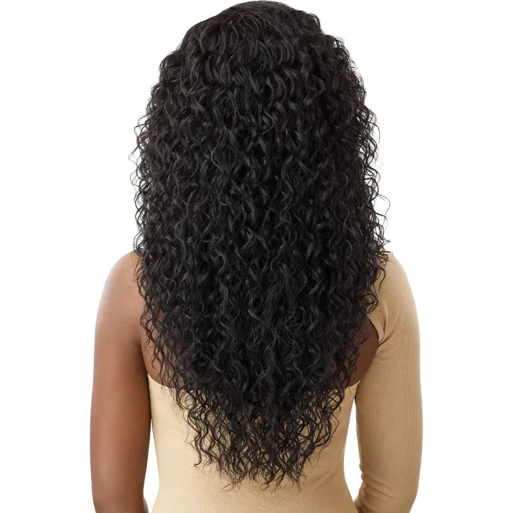 Outre 100% Human Hair Blend 5x5 HD Lace Closure Wig - Malaysian Deep 26" - Beauty Exchange Beauty Supply