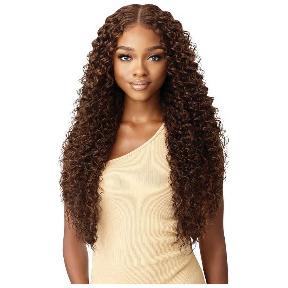Outre 360 Frontal Lace Wig Human Blend Lace Front Wig - Kayreena - Beauty Exchange Beauty Supply