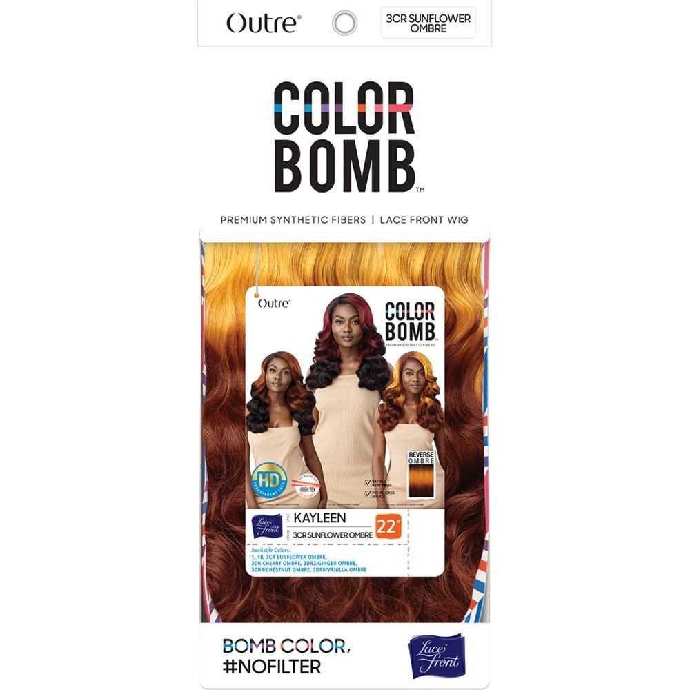 Outre Color Bomb Synthetic HD Lace Wig - Kayleen - Beauty Exchange Beauty Supply