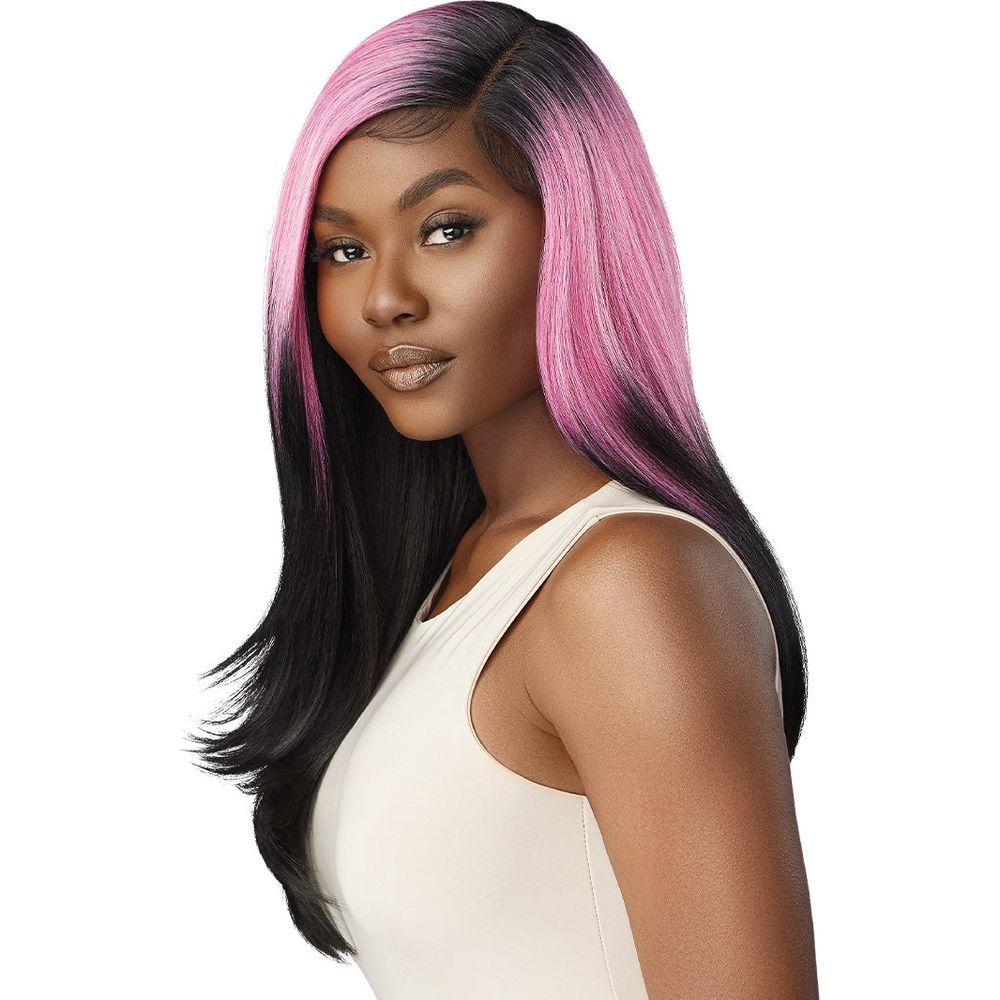 Colored synthetic lace wigs outlet