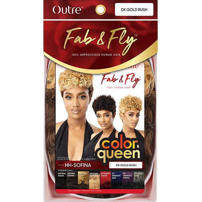 Outre Fab & Fly Color Queen Human Hair Full Wig - Sofina - Beauty Exchange Beauty Supply