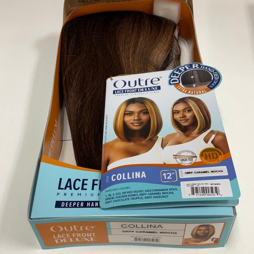 Outre Lace Front Deluxe Premium Synthetic HD Lace Front Wig - Collina 12" - Beauty Exchange Beauty Supply