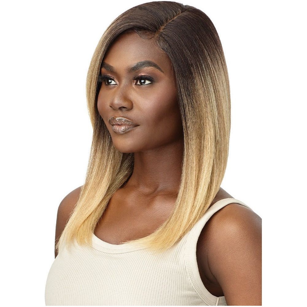 Outre Lace Front HD Synthetic Lace Front Wig - Natural Yaki 18" - Beauty Exchange Beauty Supply
