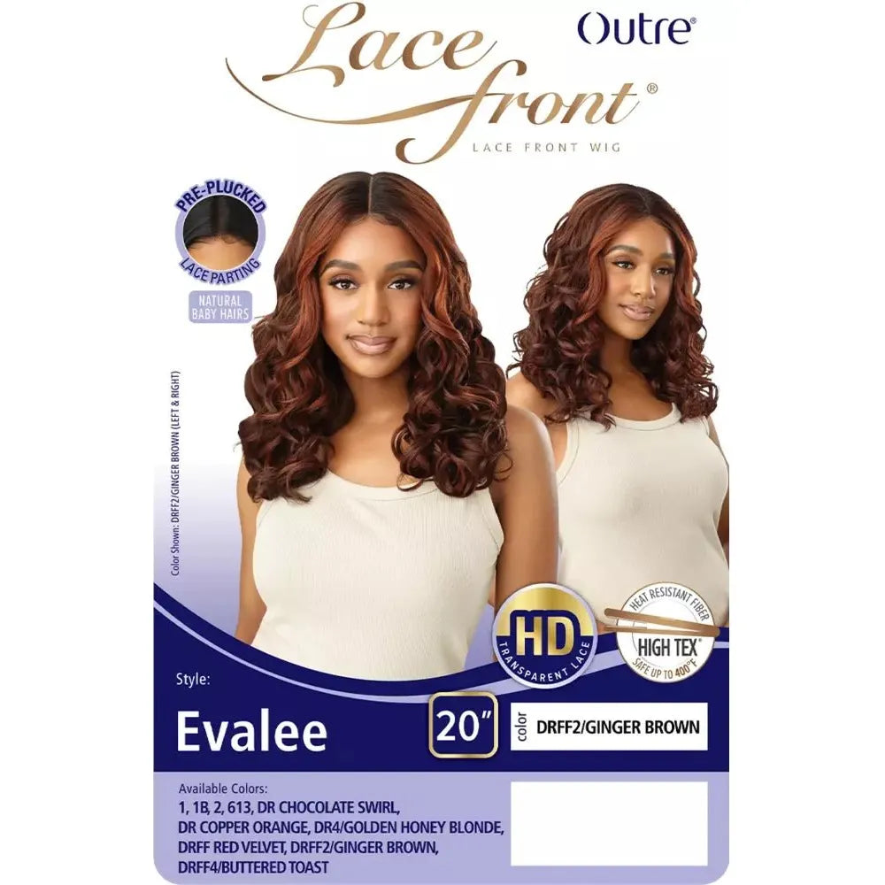 Outre Lace Front Synthetic HD Lace Front Wig - Evalee - Beauty Exchange Beauty Supply