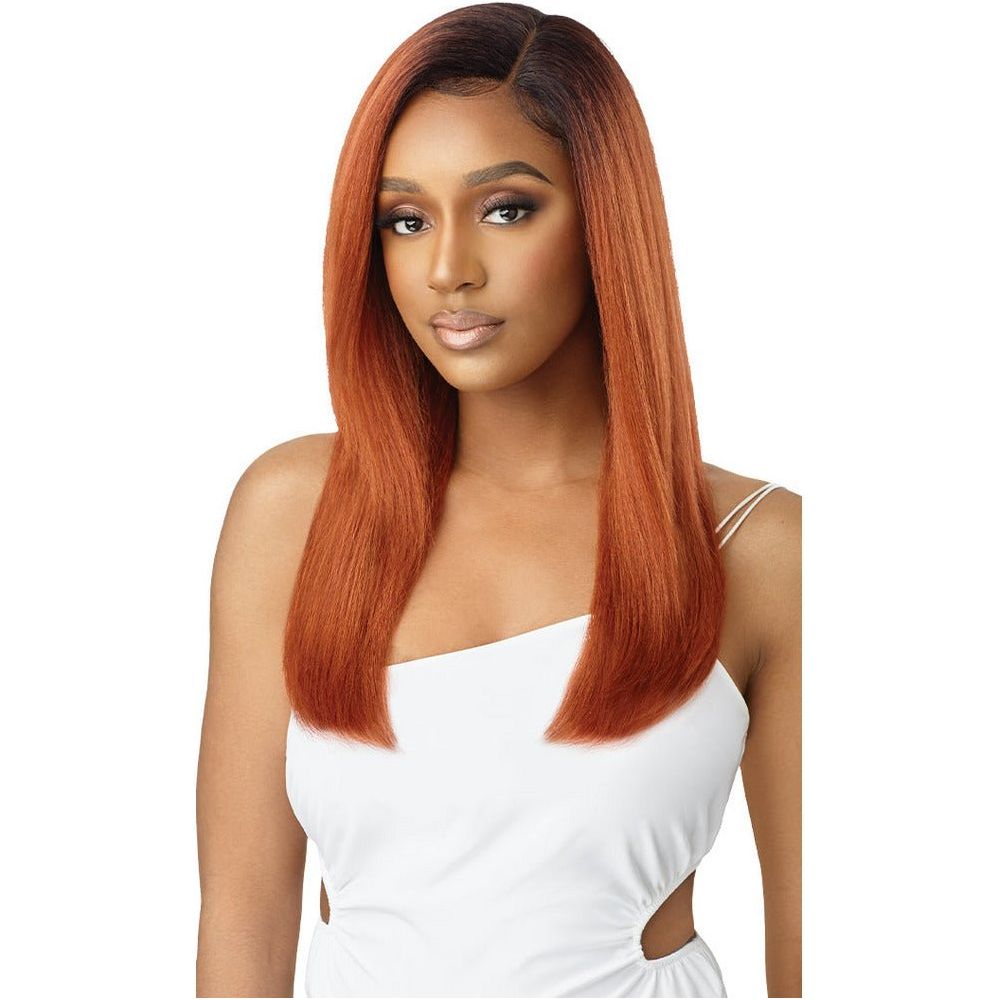 Outre Lace Front Synthetic Lace Wig - Natural Yaki 22" - Beauty Exchange Beauty Supply