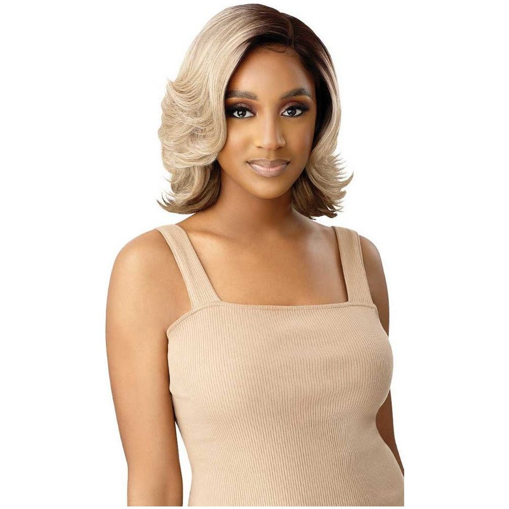 Outre Lace Front Synthetic Swiss HD Transparent Lace Front Wig - Alistar - Beauty Exchange Beauty Supply