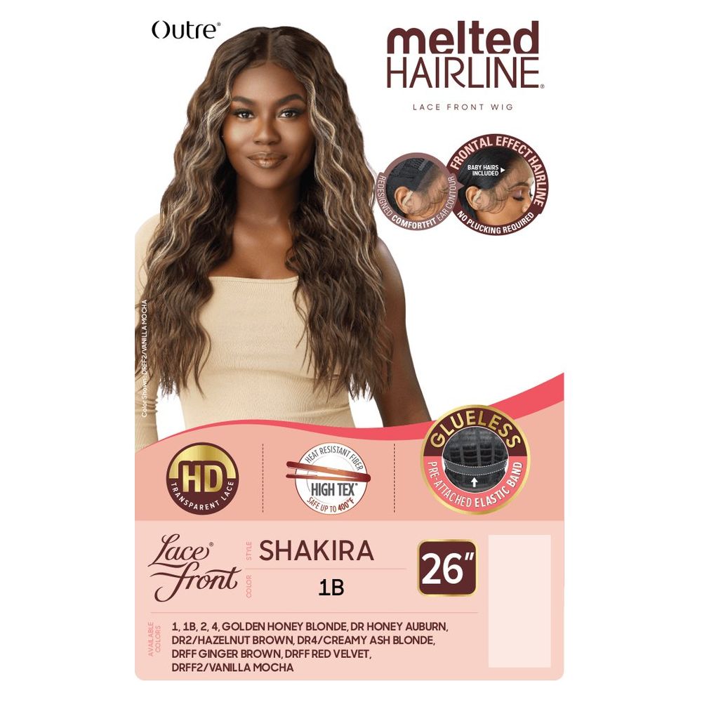 Outre Melted Hairline Synthetic HD Lace Front Wig - Shakira - Beauty Exchange Beauty Supply