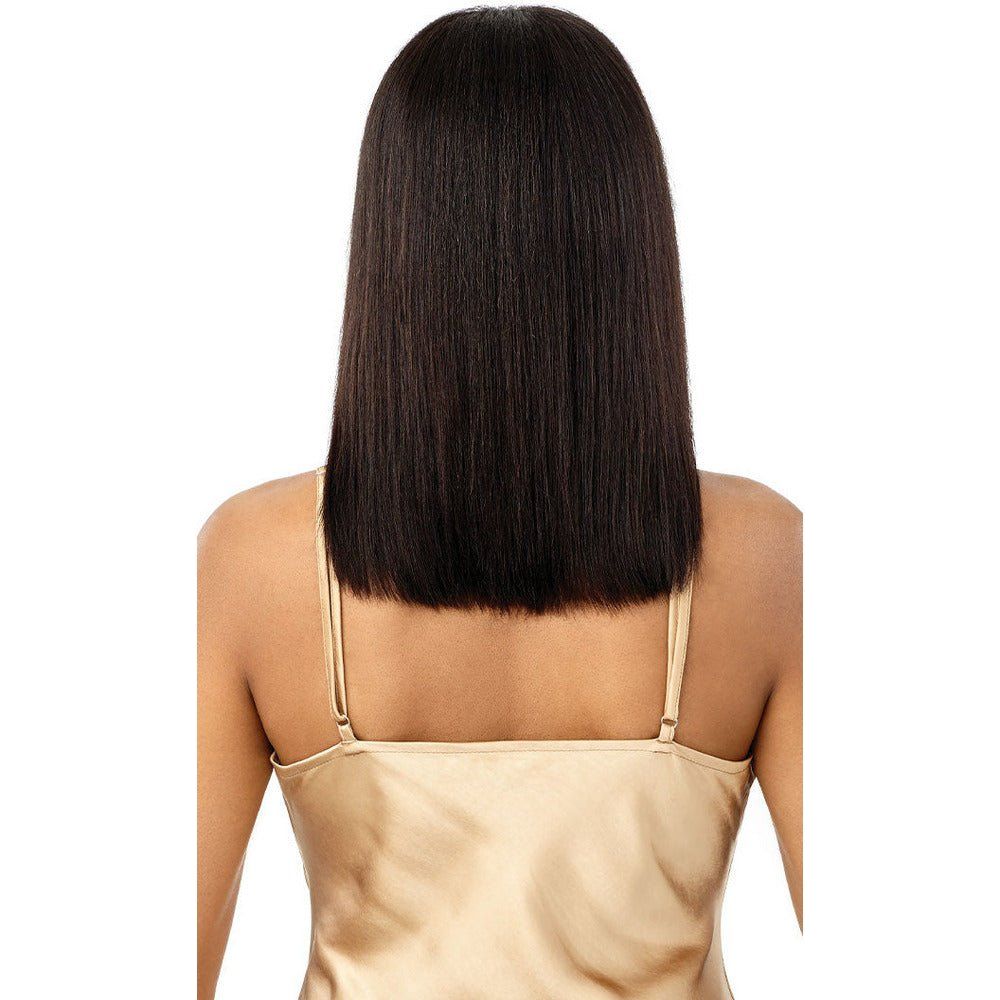 Outre Mytresses Gold 100% Unprocessed Human Hair Leave Out Wig - Dominican Straight 14" - Beauty Exchange Beauty Supply