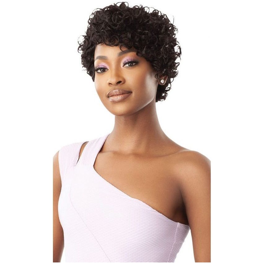 Outre Premium Duby Wig 100% Human Hair Wig - Soft Curly Cut - Beauty Exchange Beauty Supply