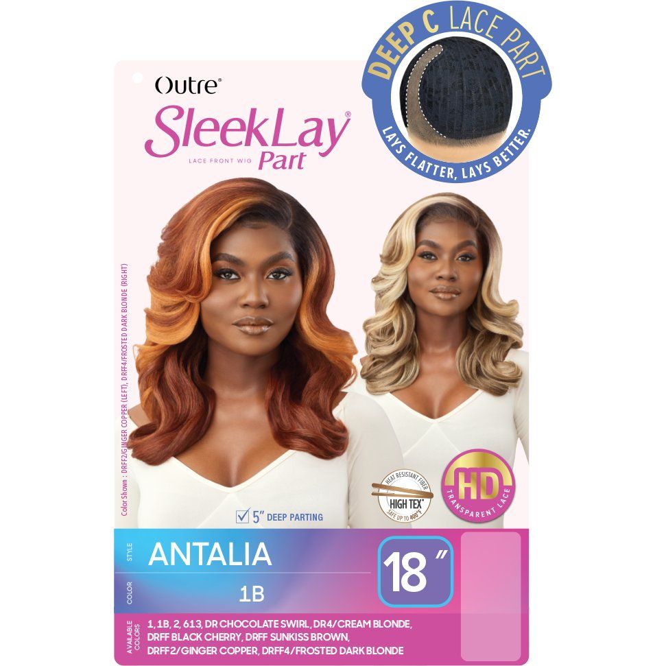 Outre SleekLay Part Synthetic Deep C Lace Wig - Antalia - Beauty Exchange Beauty Supply