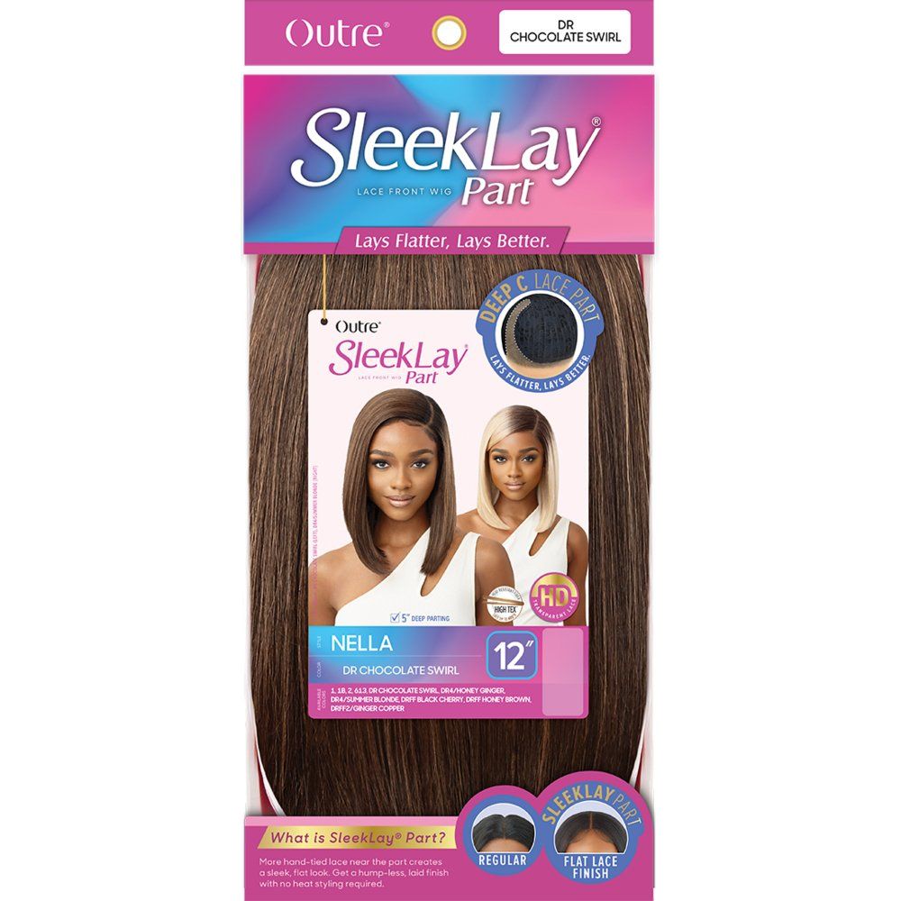 Outre SleekLay Part Synthetic Lace Front Wig - Nella - Beauty Exchange Beauty Supply