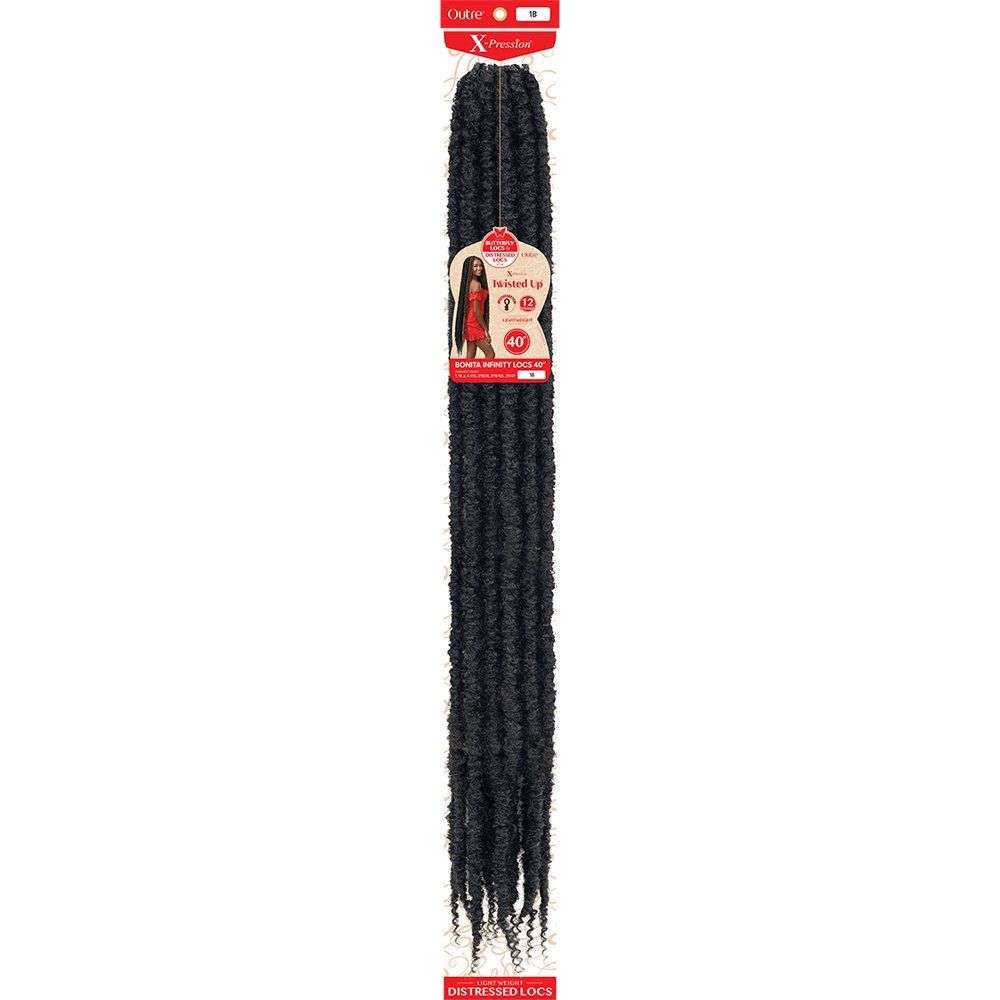 Outre Twisted Up Synthetic Crochet - Bonita Infinity Locs 40" - Beauty Exchange Beauty Supply