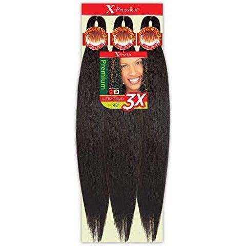 Outre X-Pression 3x Pre-Stretched Braiding Hair 42" - Beauty Exchange Beauty Supply
