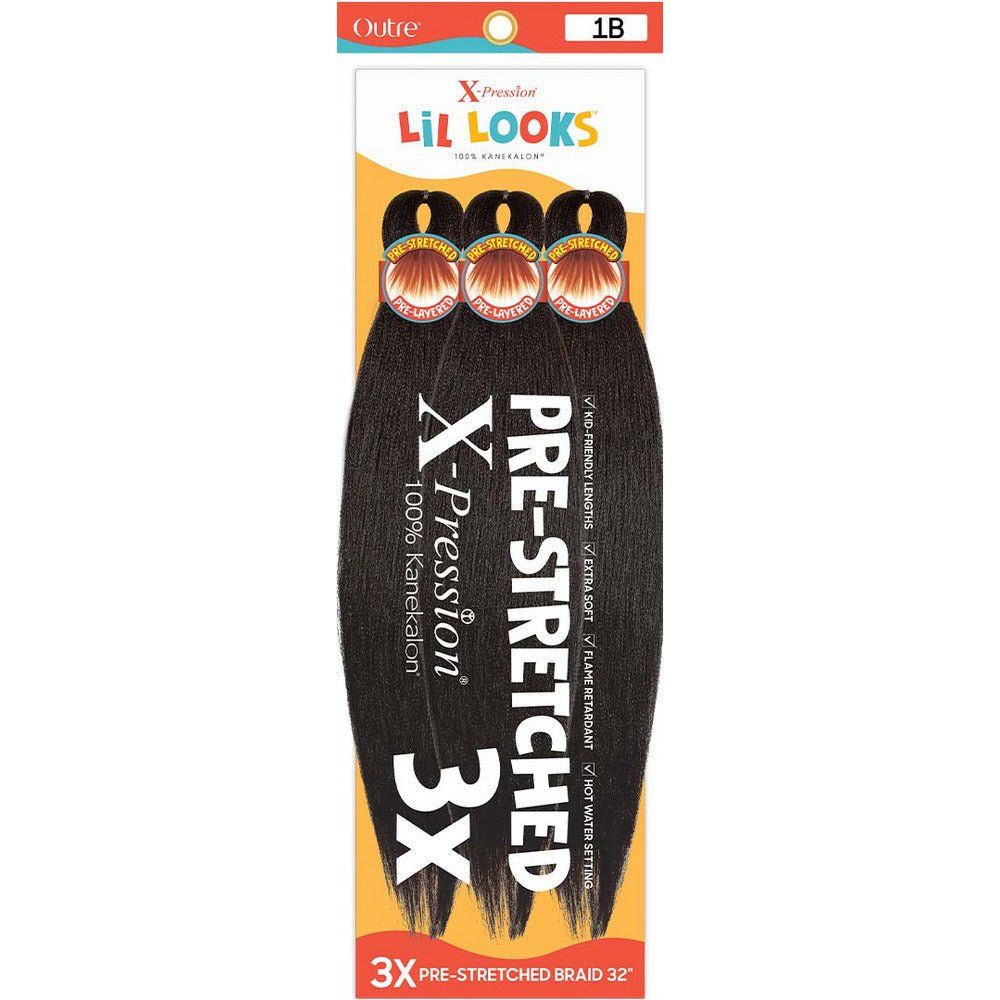 Outre X-Pression Lil Looks Crochet Braid - 3X Prestretched Braid 32" - Beauty Exchange Beauty Supply