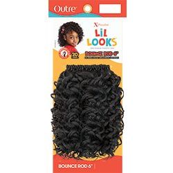 Outre X-Pression Lil Looks Crochet Braid - Bounce Rod 6" - Beauty Exchange Beauty Supply