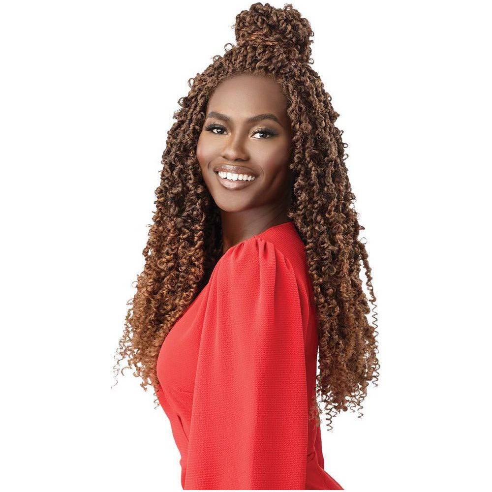 Outre X-Pression Twisted Up 4x4 Lace Front Wig - Butterfly Passion Twist 26" - Beauty Exchange Beauty Supply