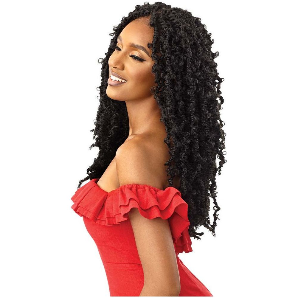Outre X-Pression Twisted Up 4x4 Synthetic Lace Front Wig - Butterfly Bomb Twist 24" - Beauty Exchange Beauty Supply