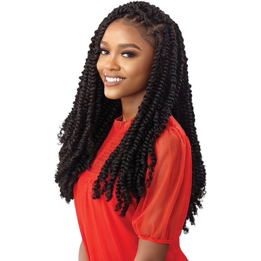 Outre X-Pression Twisted Up Braid Crochet Hair - Waterwave Fro Twist 2