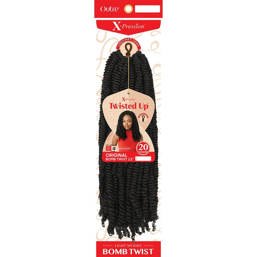 Outre X-Pression Twisted Up Braiding Crochet Hair - Original Bomb Twist - Beauty Exchange Beauty Supply