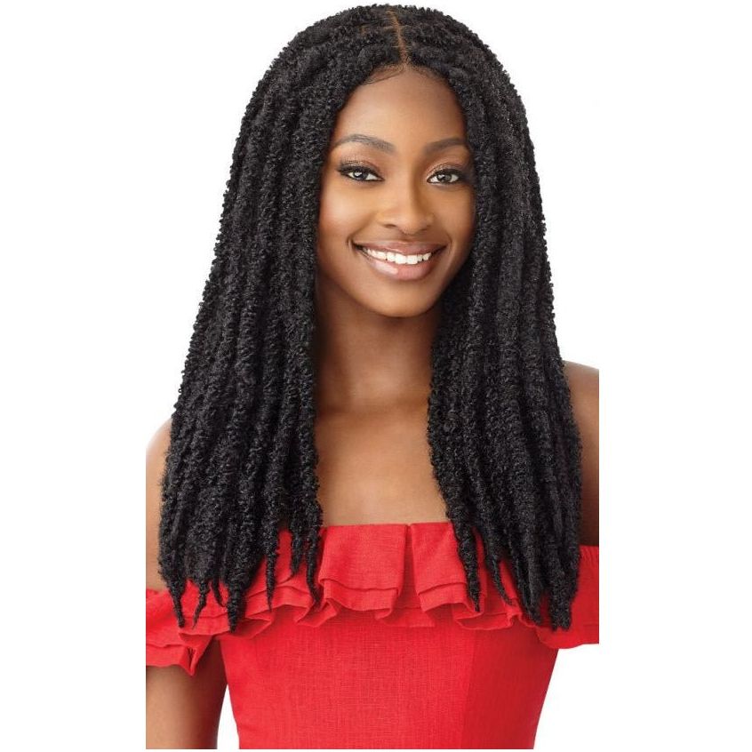 Outre X-Pression Twisted Up Synthetic 4x4 Lace Front Wig - Butterfly Locs 22" - Beauty Exchange Beauty Supply